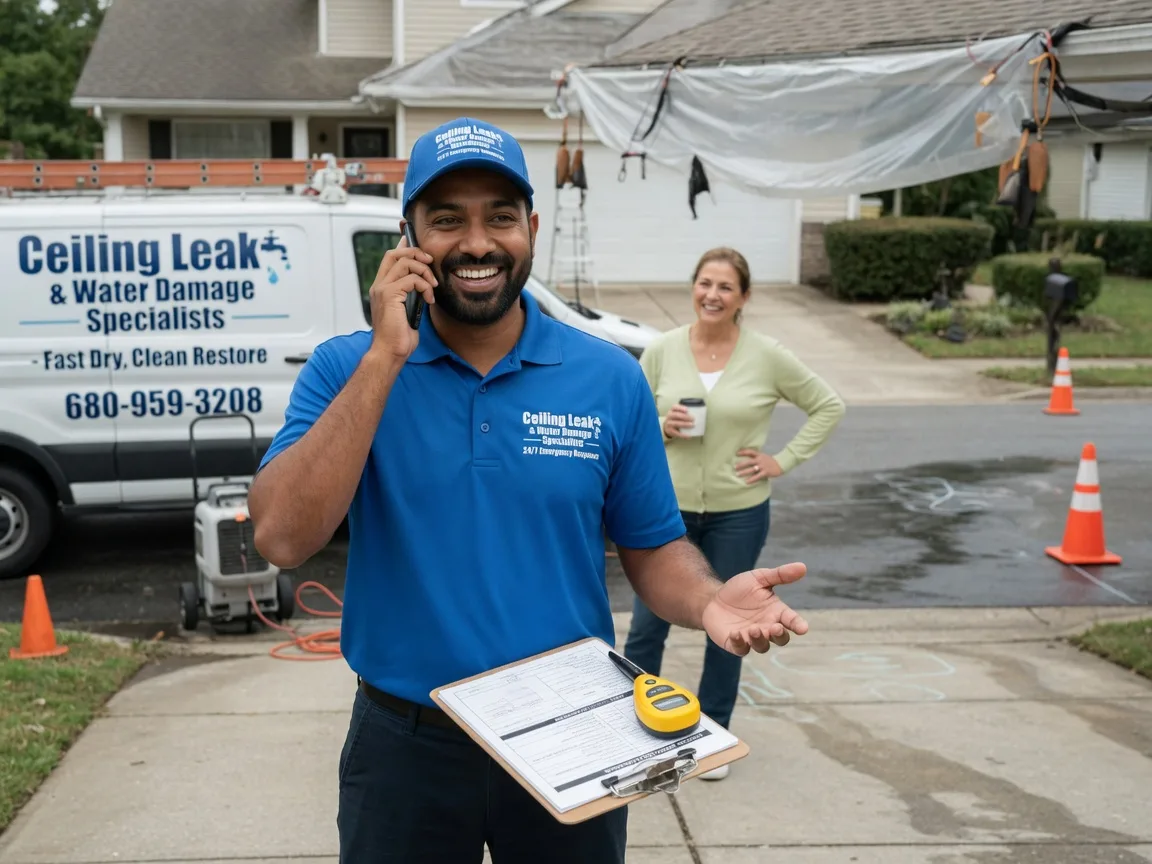 Ceiling Leak Cleanup Brodheadsville, PA FAQs